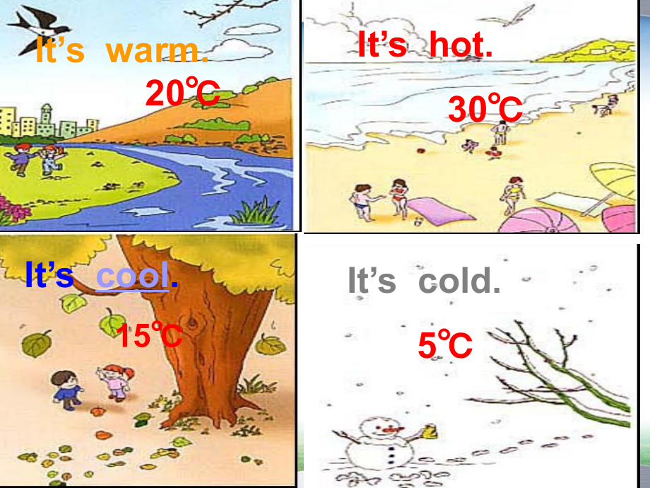 pep小学英语四年级UnitThree__Weather2.ppt_第2页