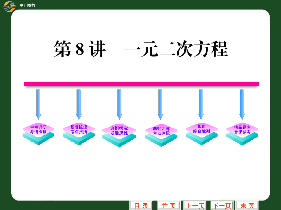 第8讲_一元二次方程.ppt_第1页