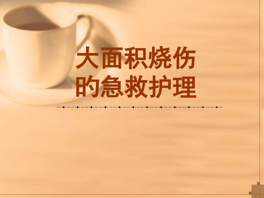 大面积烧伤的急救护理.pptx_第1页