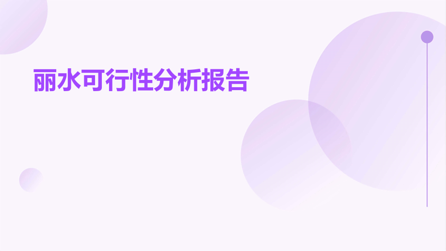 丽水可行性分析报告.pptx_第1页