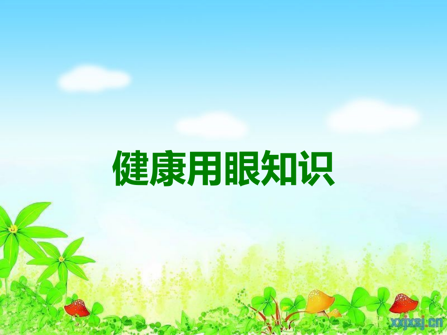 健康用眼知识.ppt_第1页