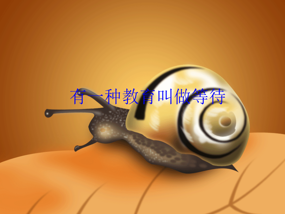 有一种教育叫做等待.ppt_第1页