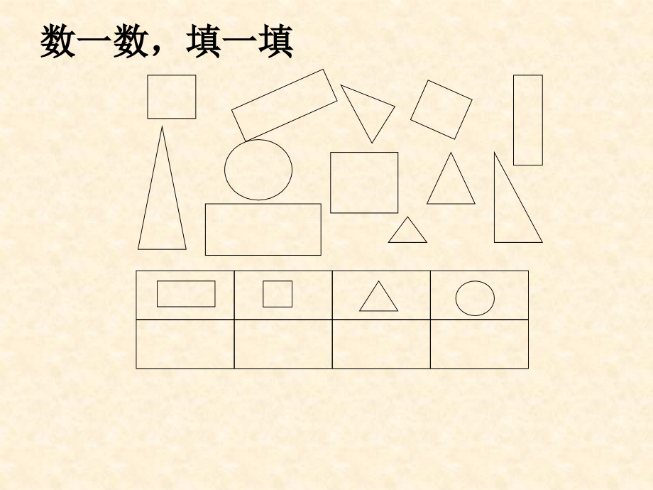 人教版一年级数学上册认识图形习题.pptx_第2页
