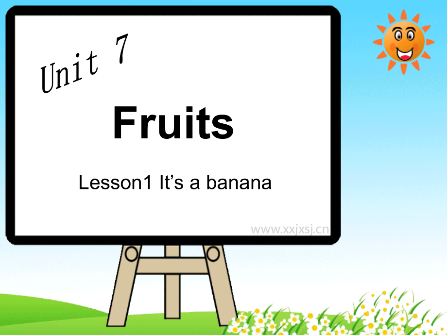北师大小学三年级下册英语第七单元Fruits.ppt_第1页