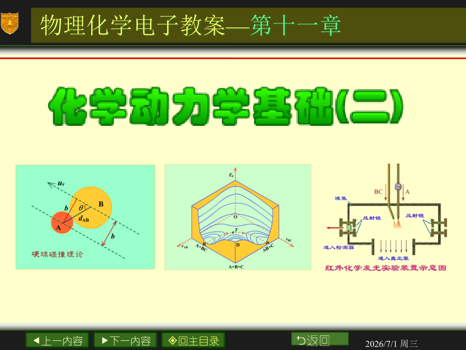 南大物化PPT11章化学动力学基础二.pptx_第1页