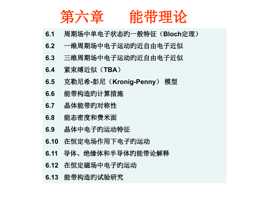 能带论1新版.pptx_第1页