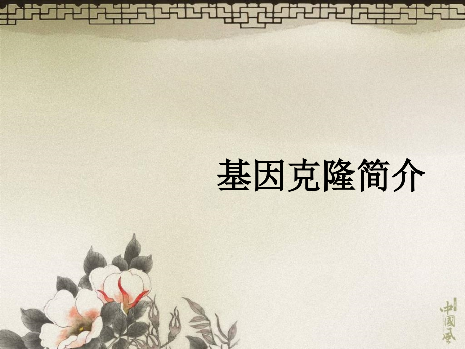 基因克隆简介.pptx_第1页