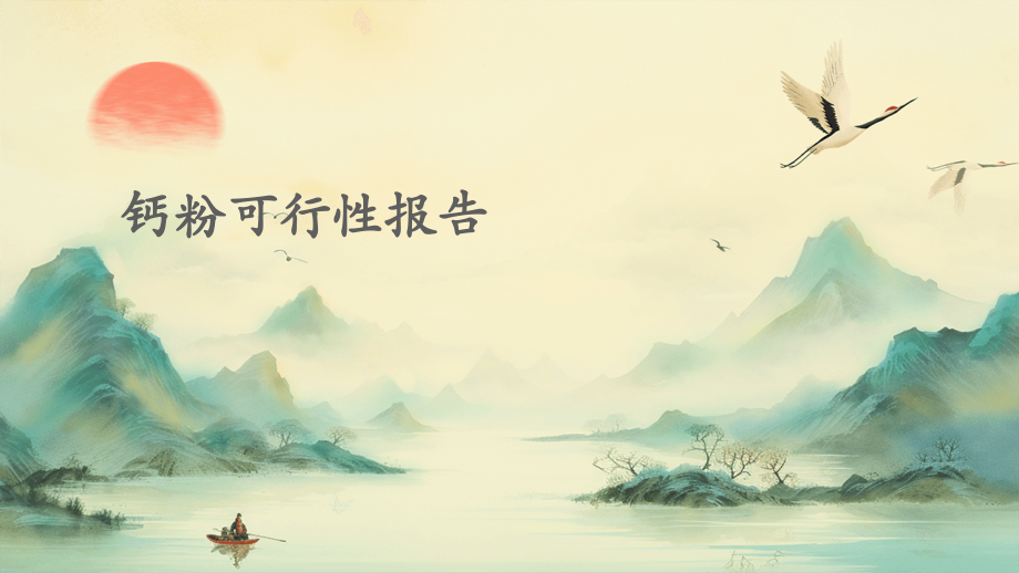钙粉可行性报告.pptx_第1页