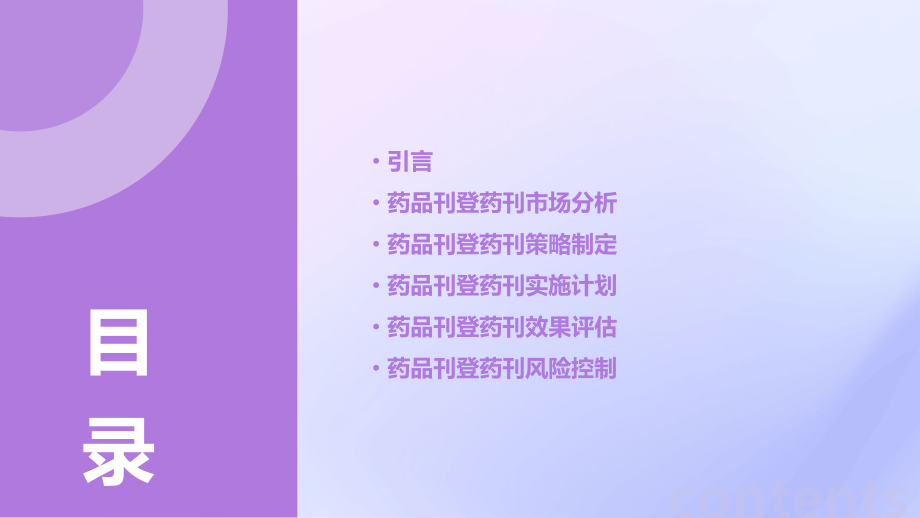 药品刊登药刊计划书.pptx_第2页