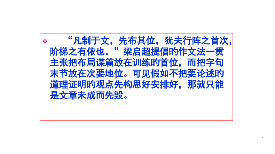 议论文写作之论点分论点的提出.pptx_第1页