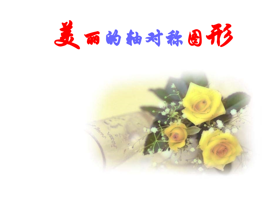 美丽的轴对称图形定1.ppt_第1页