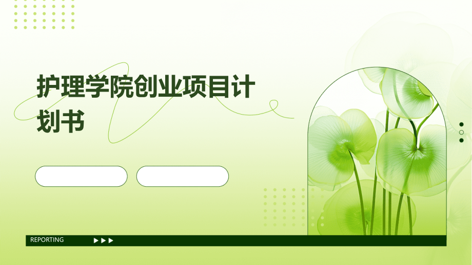 护理学院创业项目计划书.pptx_第1页