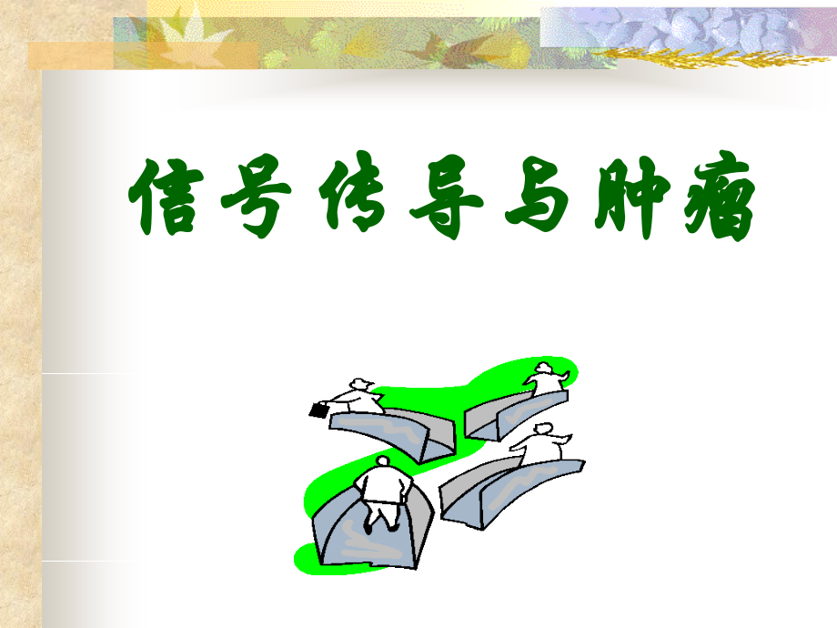 信号传导和肿瘤.pptx_第1页