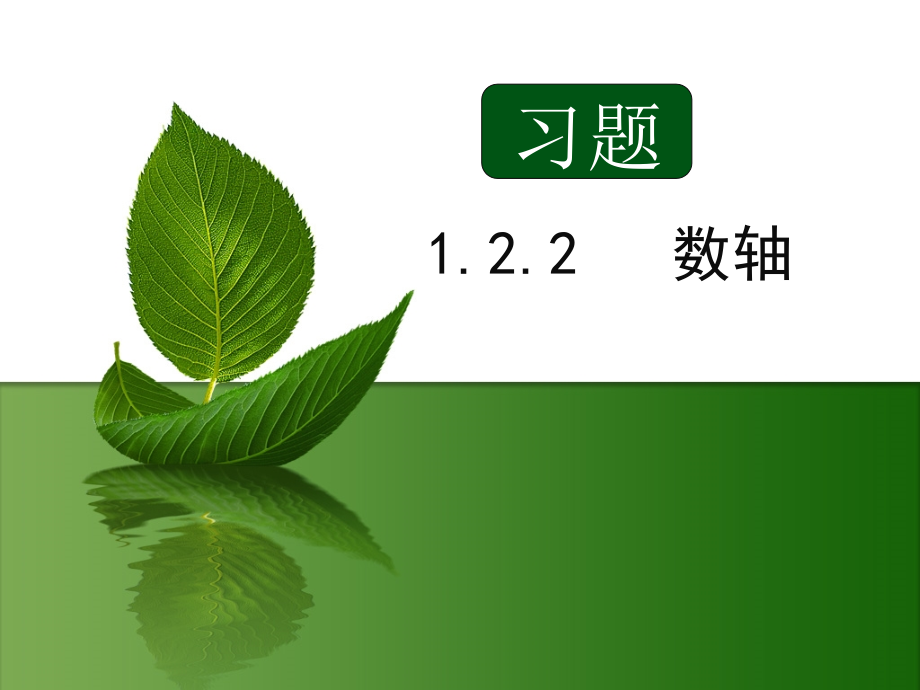 _数轴_习题课.ppt_第1页