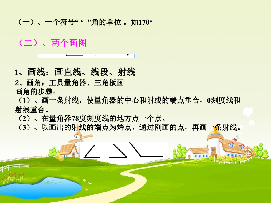 小学四年级上册数学第二单元角的度量PPT课件2.ppt_第2页