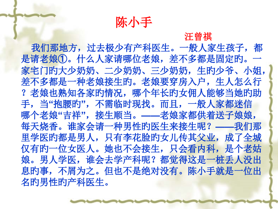 高考小说阅读——主题.pptx_第2页