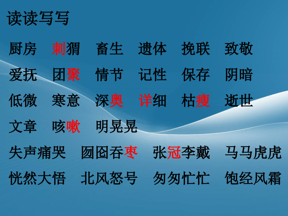 人教版六年级上册语文园地五.ppt_第2页