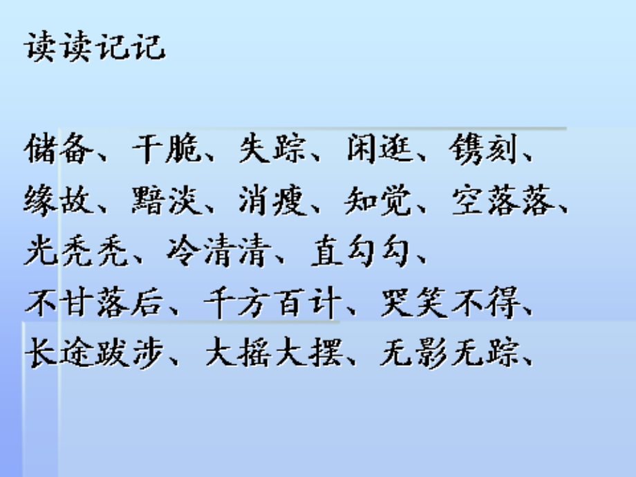 新人教版六年级语文上册《回顾·拓展七》课件.ppt_第2页