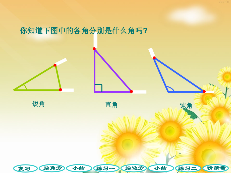 人教版四年级数学下册三角形的分类PPT课件.ppt_第2页