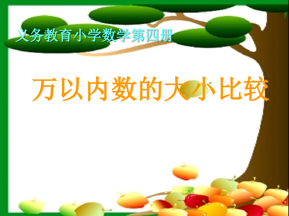 万以内数的大小比较[课件]人教版.ppt_第1页