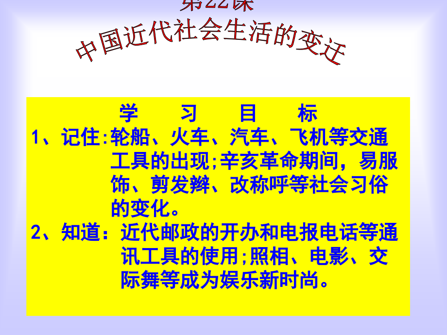 第22课中国近代社会生活的变迁.ppt_第2页