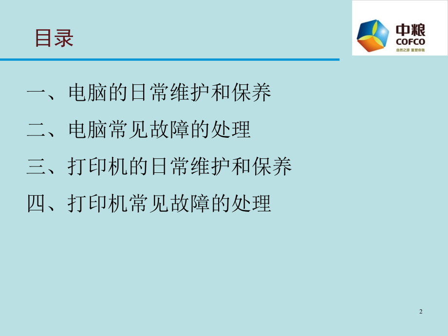 电脑及打印机的维护保养及常见的小故障的维修.ppt_第2页