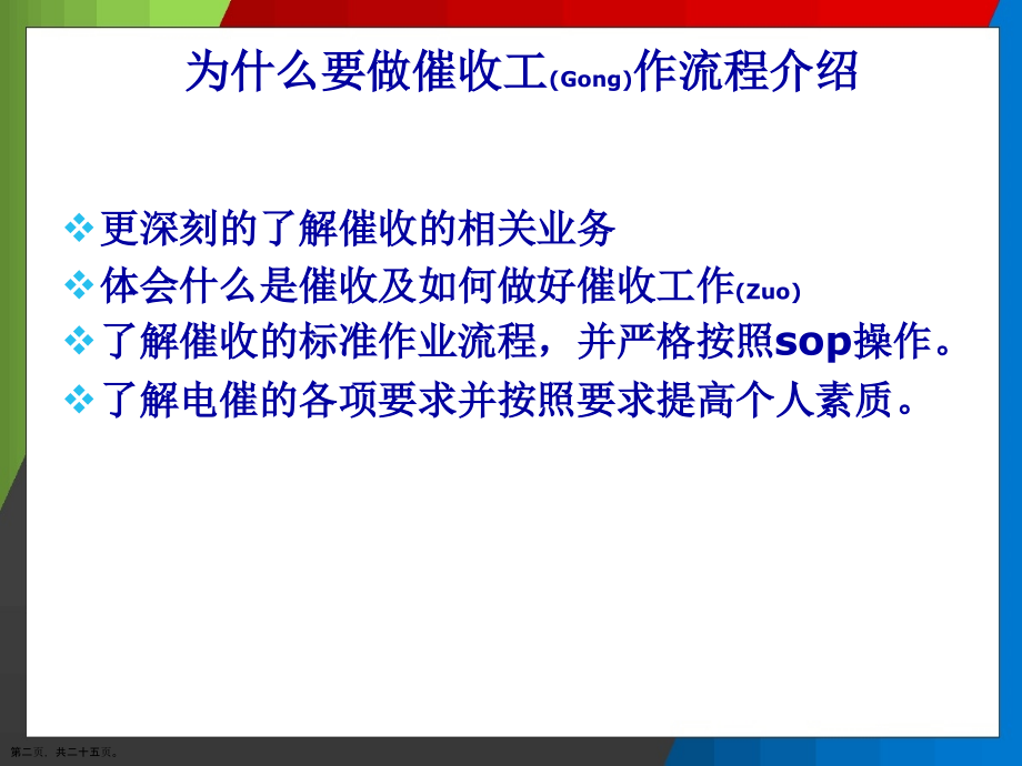 信用卡催收工作流程介绍.pptx_第2页