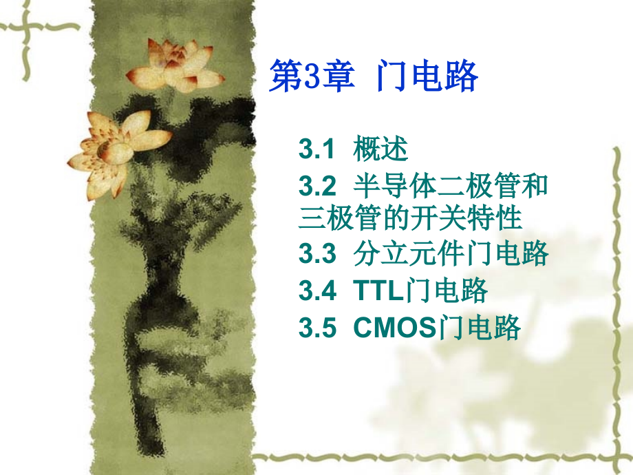 番茄花园-第3章门电路.ppt_第1页