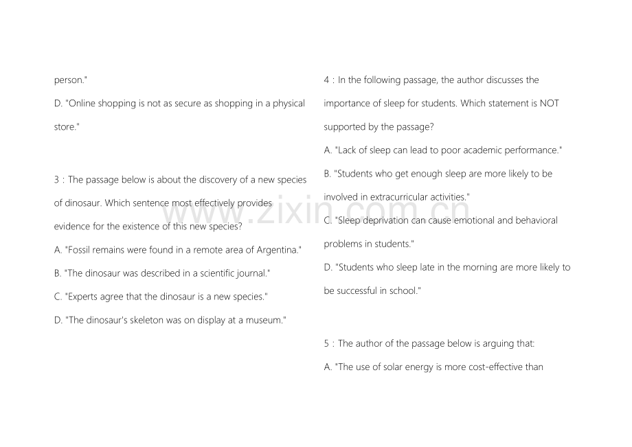 2025托福英语阅读易错专项30天突破卷附答案解析与技巧总结.docx_第2页