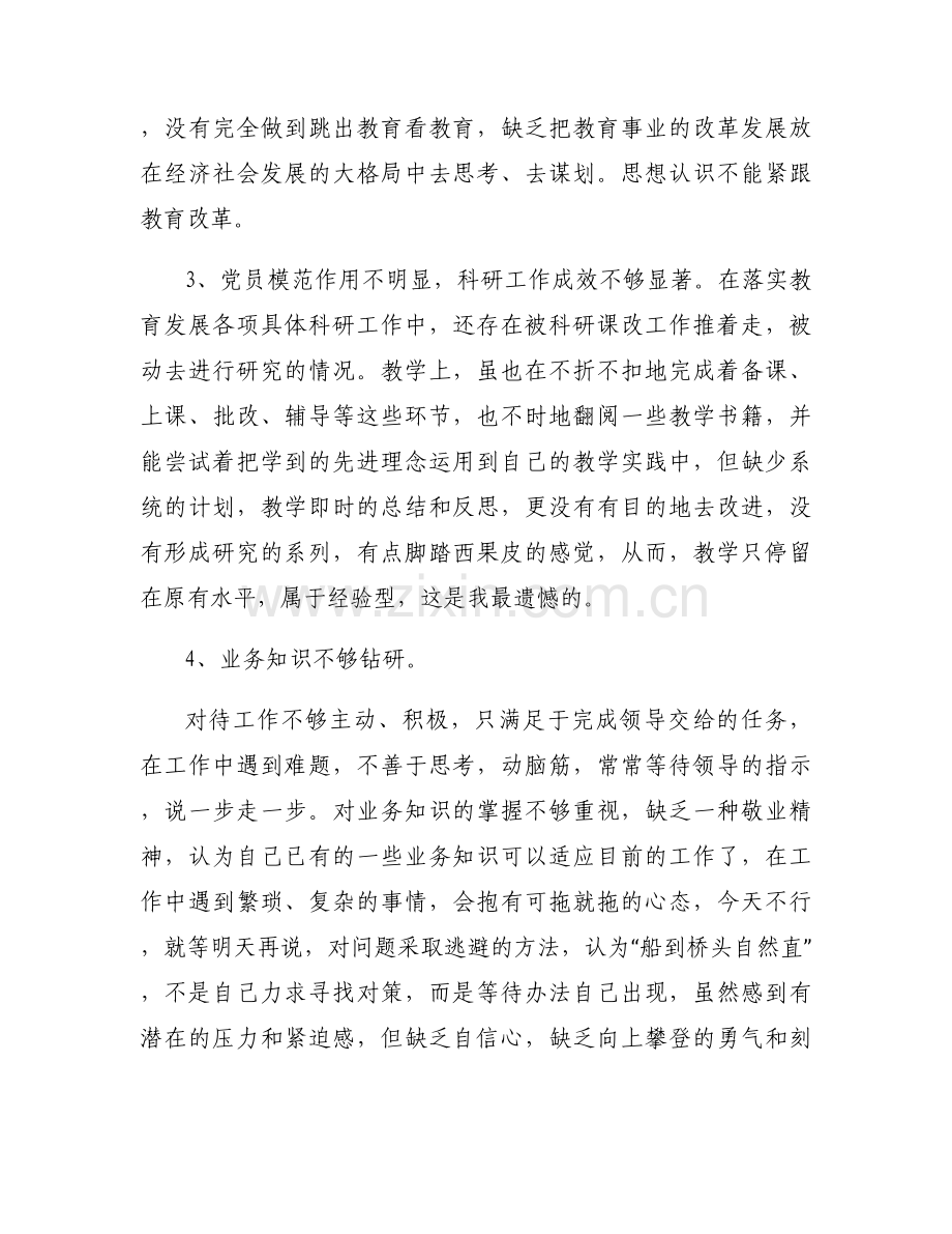 关于支委问题清单【九篇】.docx_第2页
