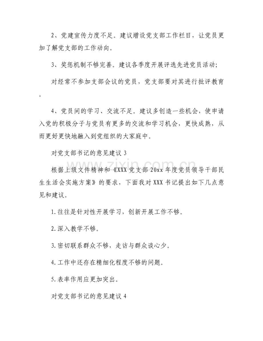 对党支部书记的意见建议【六篇】.docx_第2页