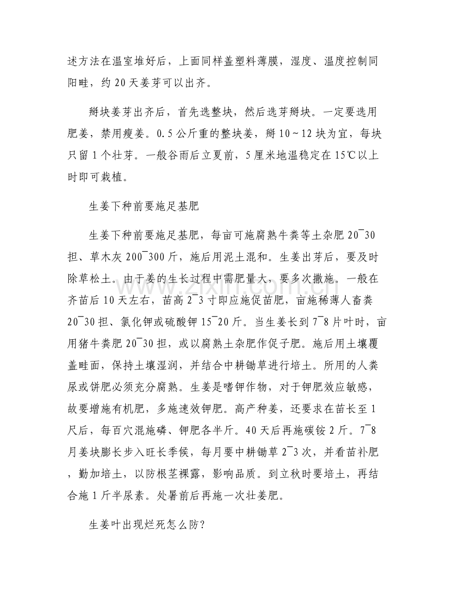 【生姜的种植技术视频】生姜的种植技术.pdf_第2页