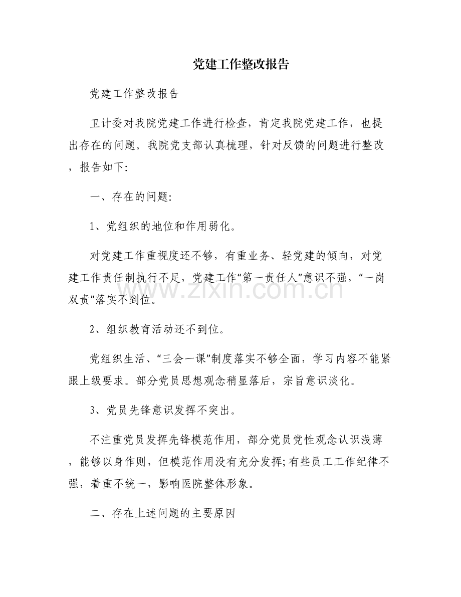 党建工作整改报告.pdf_第1页