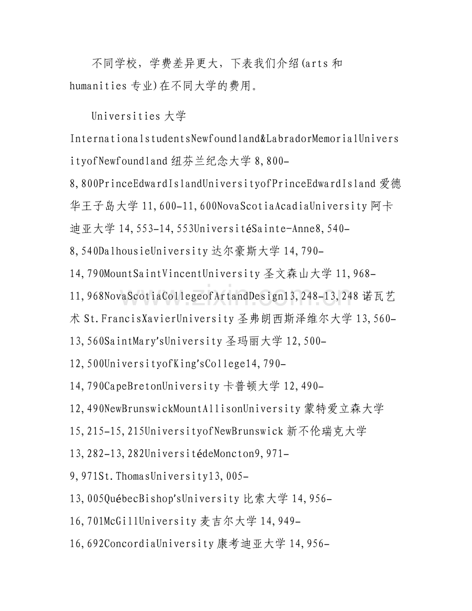 加拿大留学费用一年多少人民币-加拿大留学费用一年多少.pdf_第2页