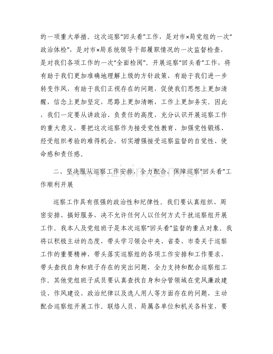在村级巡察工作反馈会上的表态发言六篇.pdf_第2页