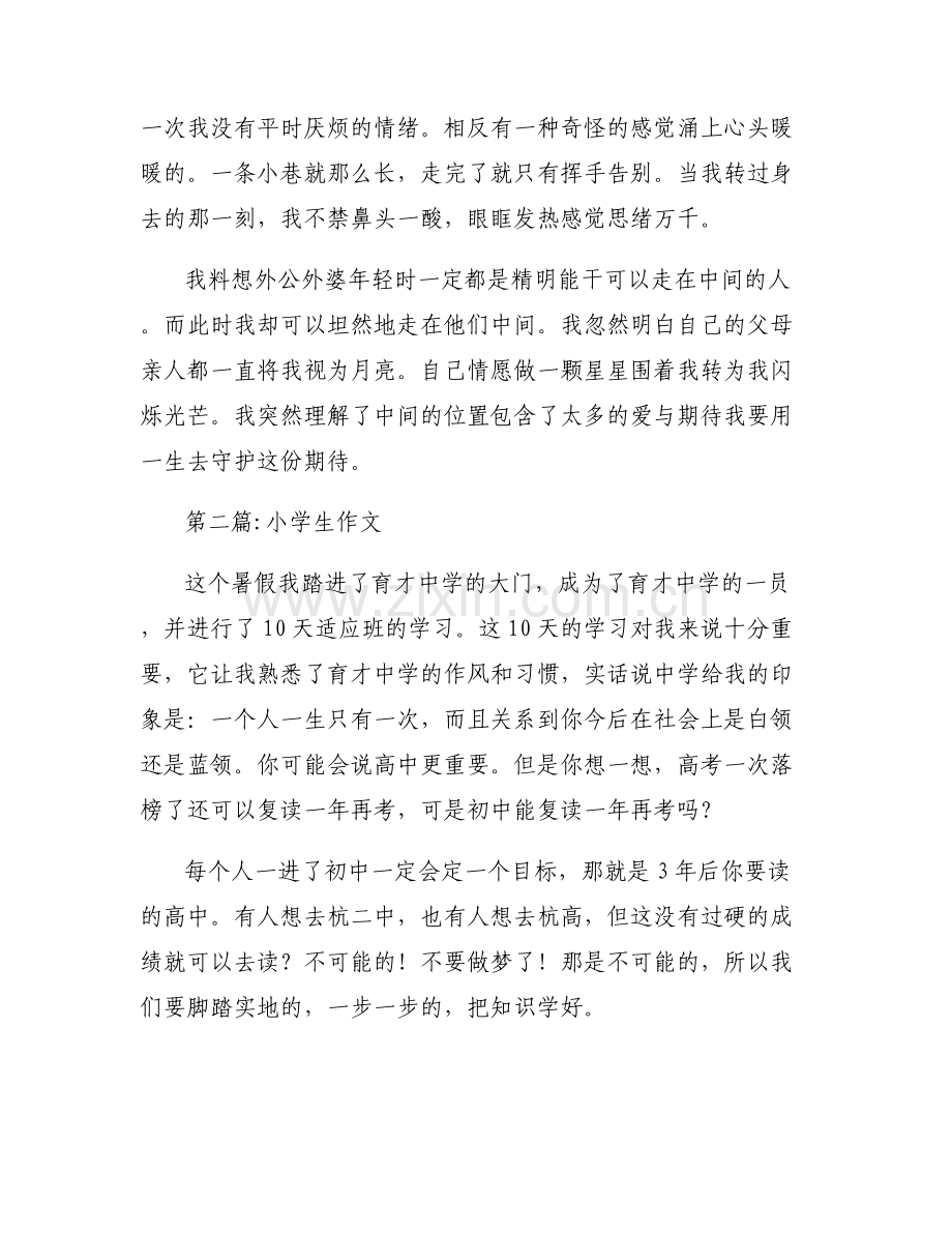 小学生作文 【六篇】.pdf_第2页
