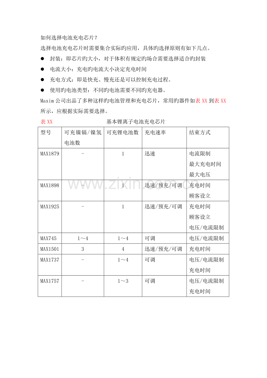 充电控制芯片MAX1898用户手册.docx_第1页