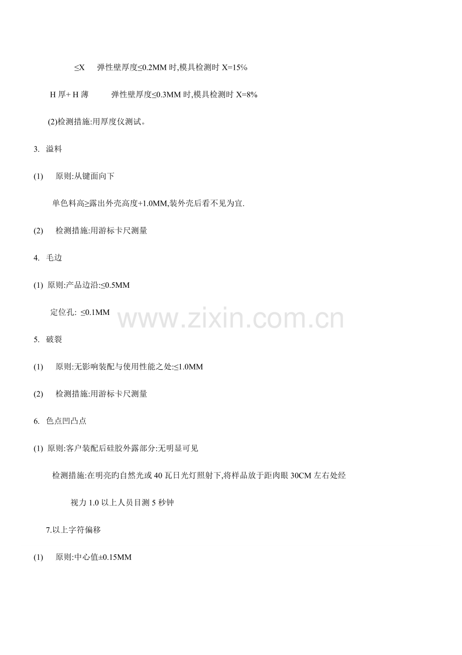 硅胶产品检验标准.doc_第2页
