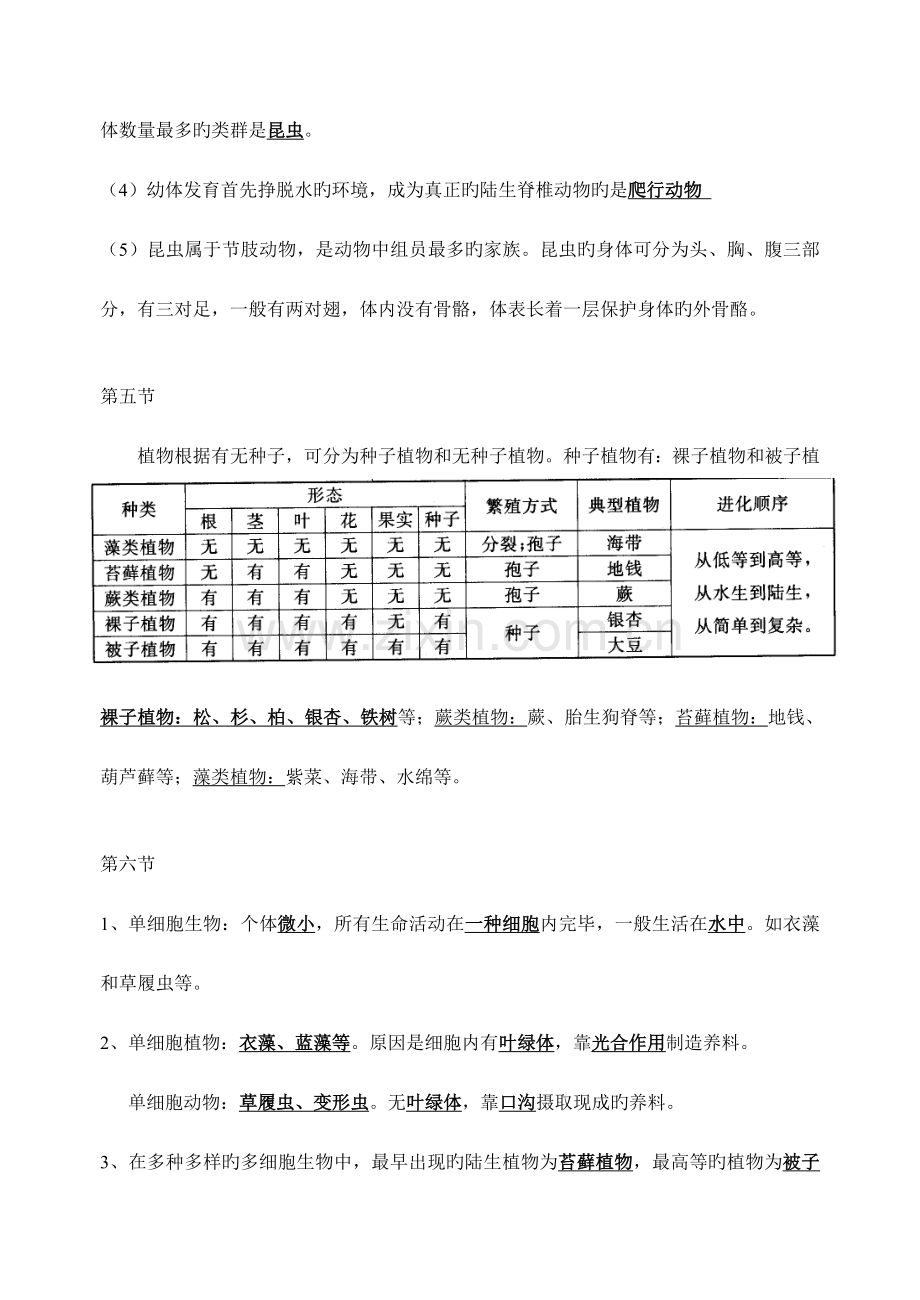 2023年观察生物知识点总结.doc_第2页