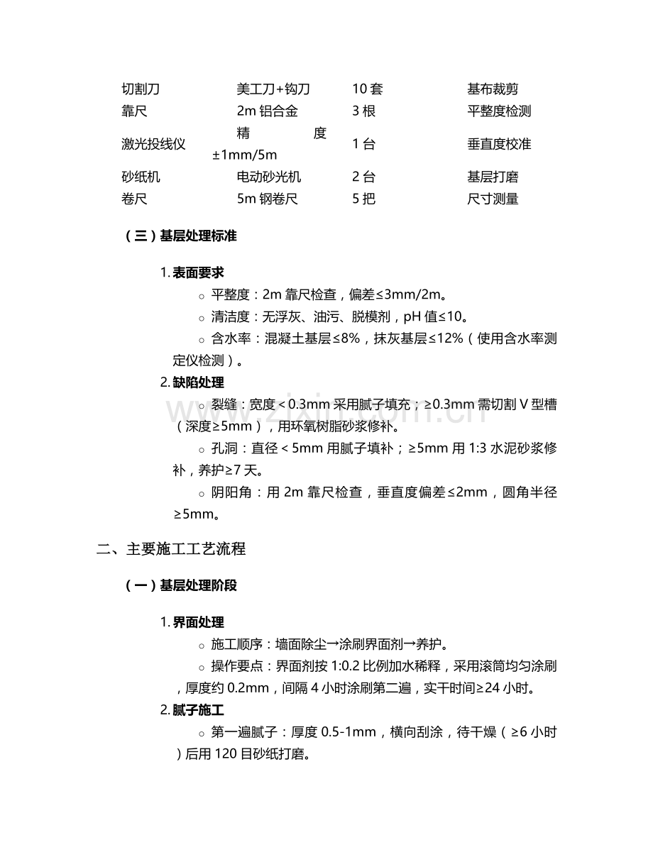 玻纤墙基布施工方案.doc_第2页
