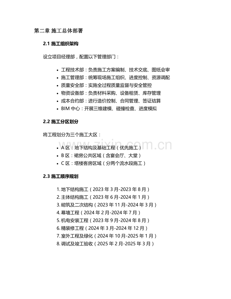 文华酒店施工方案.doc_第2页