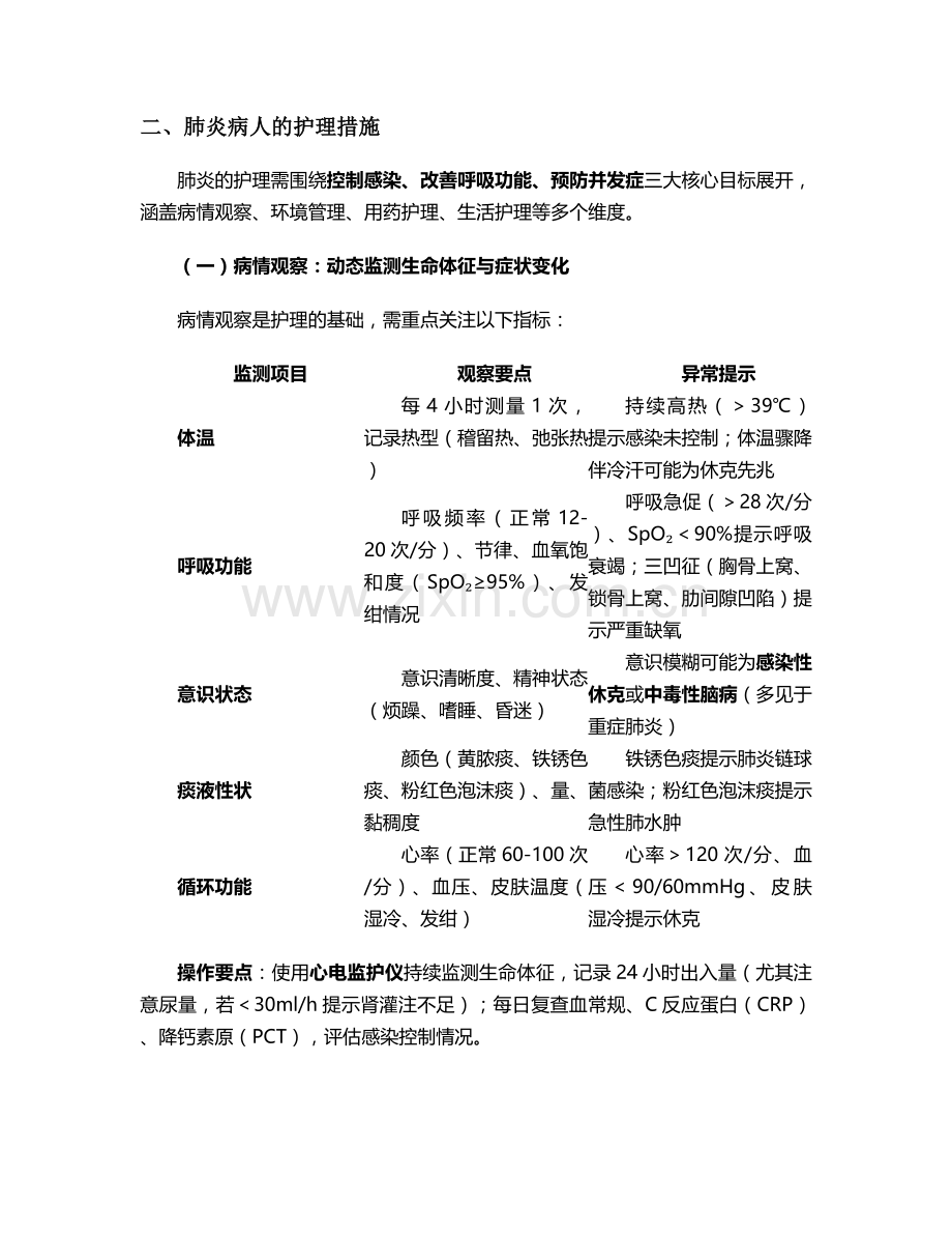 肺炎病人的定义护理措施.doc_第2页