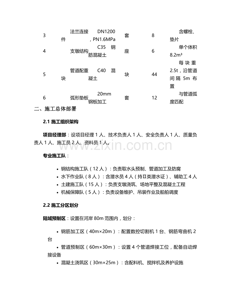潜江取水头沉管施工方案.doc_第2页