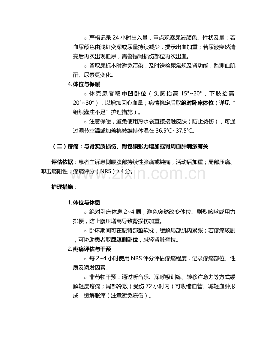 肾挫伤的护理诊断措施.doc_第2页