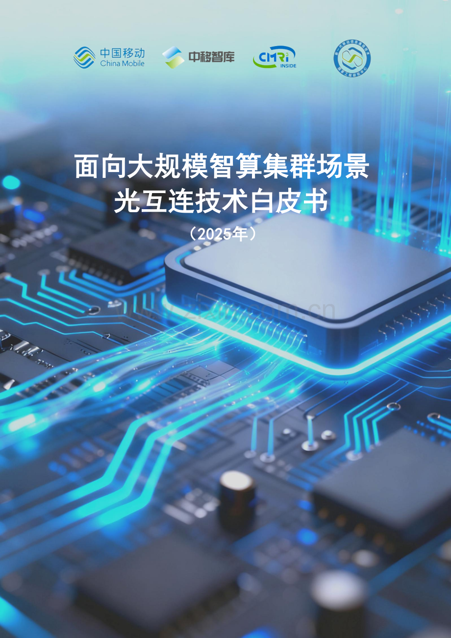 面向大规模智算集群场景光互连技术白皮书（2025年）.docx_第1页