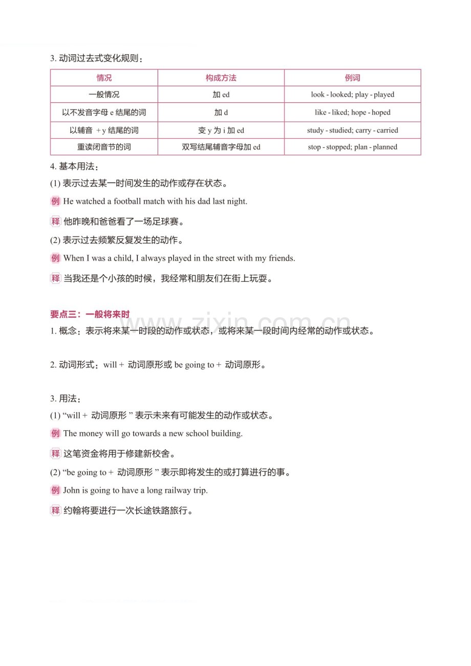 初三上学期英语期末复习知识详解（含答案）.docx_第2页