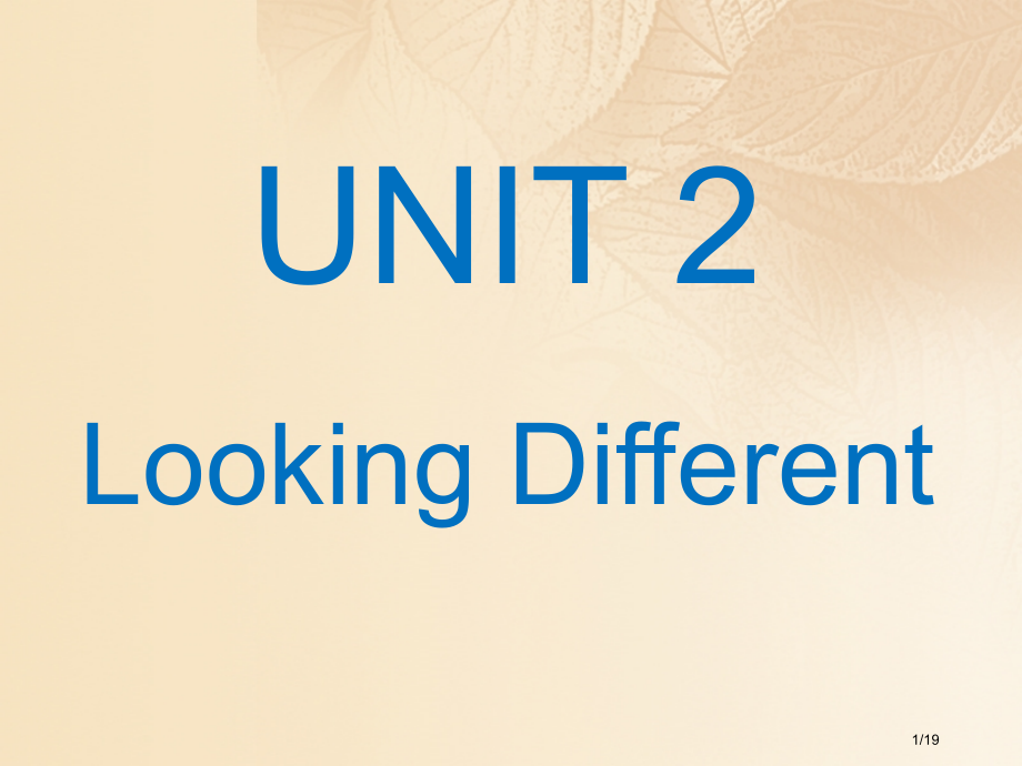 七年级英语上册-Unit-2-Looking-Different-Topic-1-I-have-a.pptx_第1页