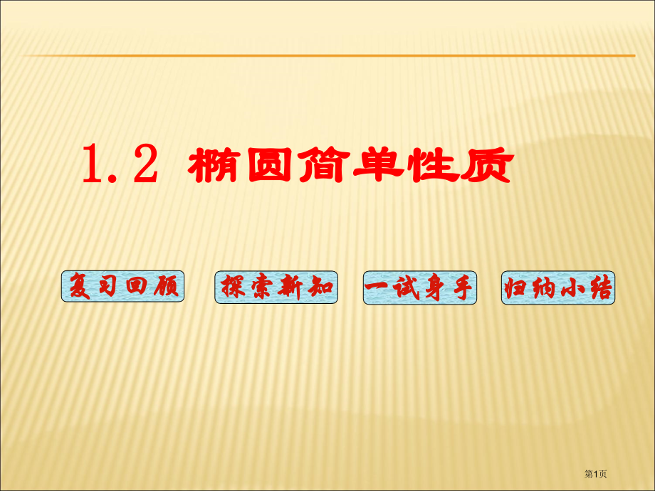 高二数学椭圆的简单性质ppt--几何画板.pptx_第1页
