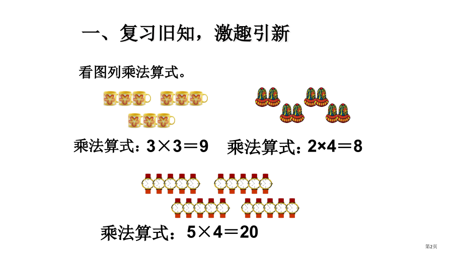 新人教版小学二年级数学上册《乘加乘减》.pptx_第2页