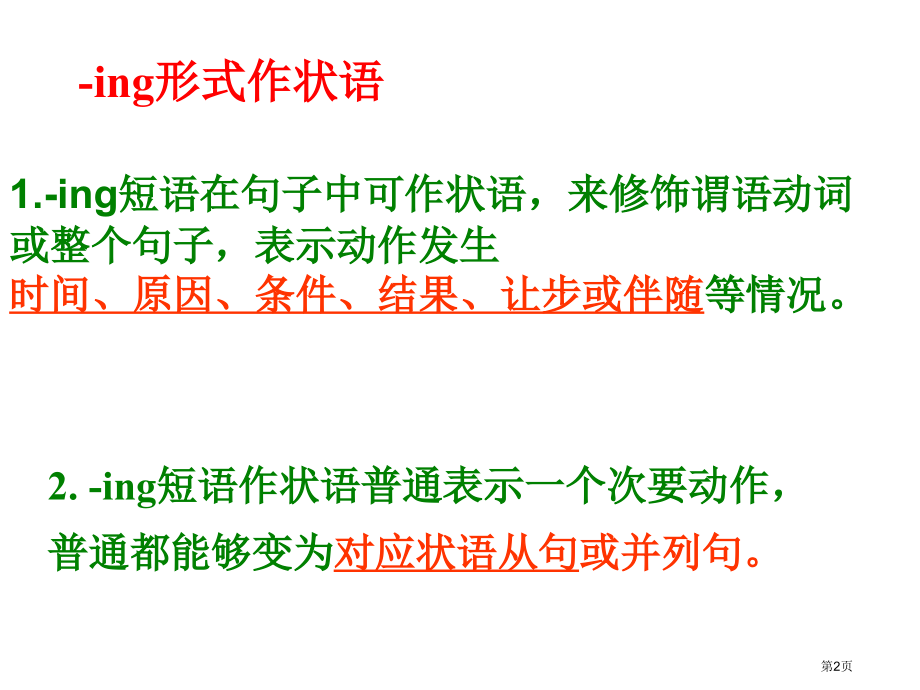 人教版必修四英语第四单元语法.pptx_第2页